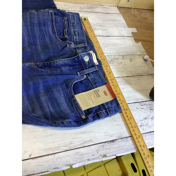 Levi's 315 Shaping Bootcut Jeans Womens 30 Midrise Denim Pants Relaxed Stretch - Picture 3 of 7